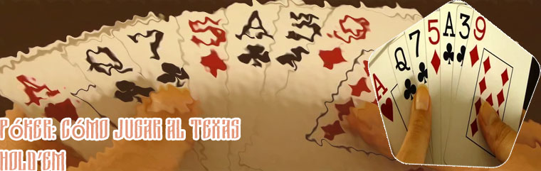 Jugar al poker con cartas