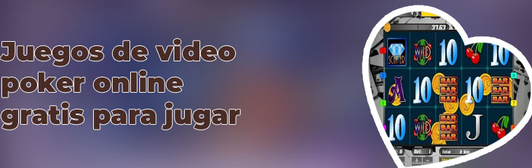 Poker slot machine gratis