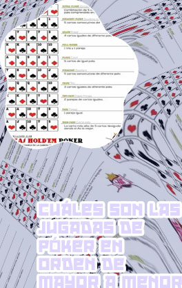 Que escalera es mas alta en el poker